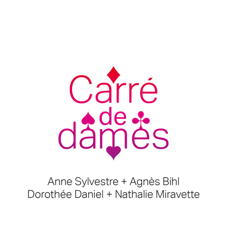 Carr de Dames : A. Sylvestre, A. Bihl, D. Daniel et N. Miravette