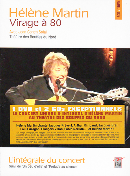 Hélène Martin - Virage à 80 (1DVD + 2CD)