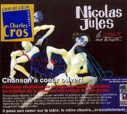 Nicolas Jules - Le Coeur sur la Table