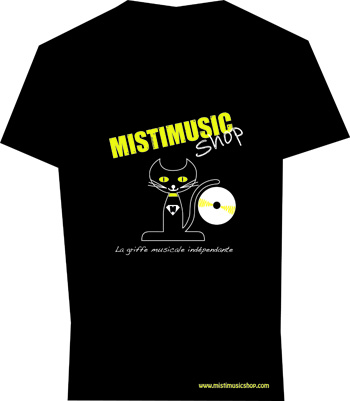 T-shirt "MistiMusicShop"